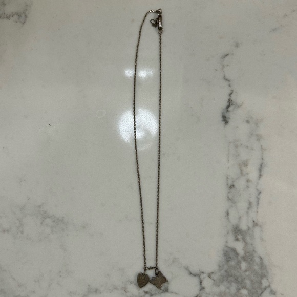 Gucci butterfly and heart necklace (authentic) - Picture 3 of 6